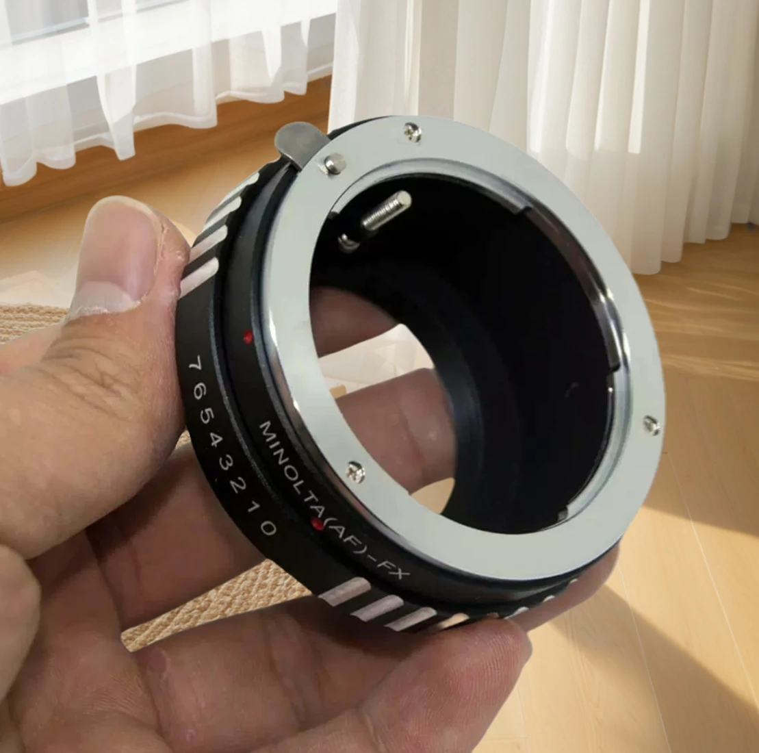 Anel adaptador de montagem de lente de metal AF-FX para lente Sony A-Mount/Minolta MA para câmeras Fujifilm X-T2/X-E3/X-A10/X-Pro Mirrorless