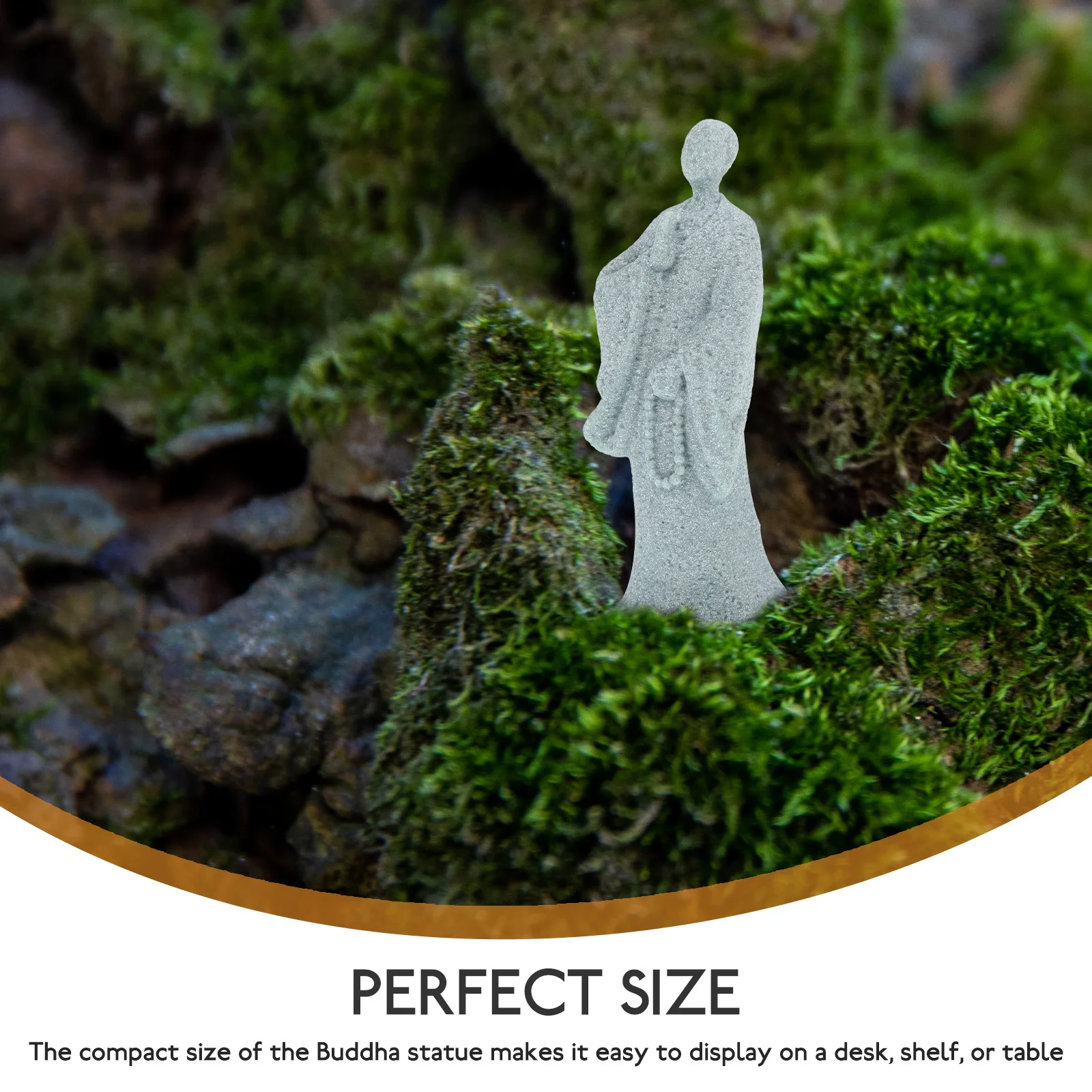 

Desktop Sandstone Buddha Statue Small Zen Buddha Sculpture Peaceful Home Decor Buddhist Spiritual Craft Sandstone Craft Figurine