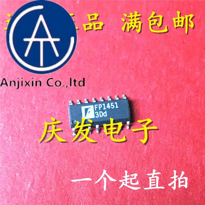 

10 шт. 100% оригинал, новый в наличии, импортный подлинный FP1451 FP1451DR SOP16