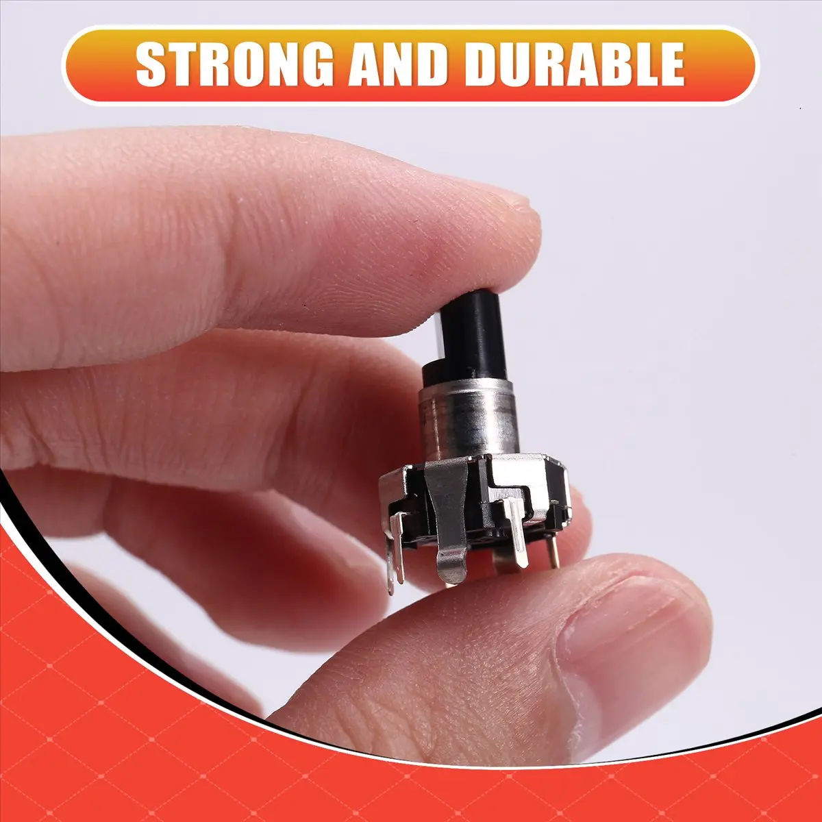 Oct.42 5Pcs EC12D1524403 Car Navigation CD Volume Encoder with Push Button Switch EC12 Round Type 30 Position 15 Pulse