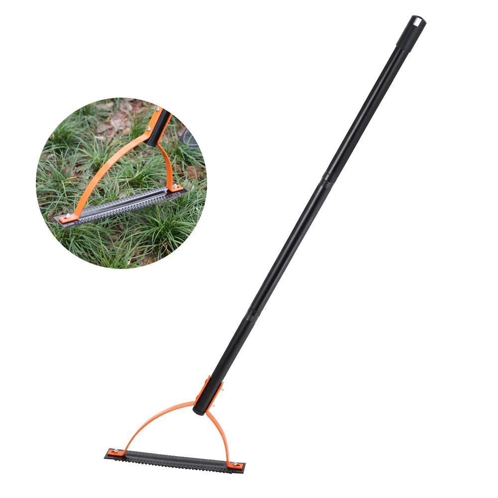 

Manual Grass Whip with Serrated Double Edge Sharp Blade Weed Mowing Machine Garden Tools