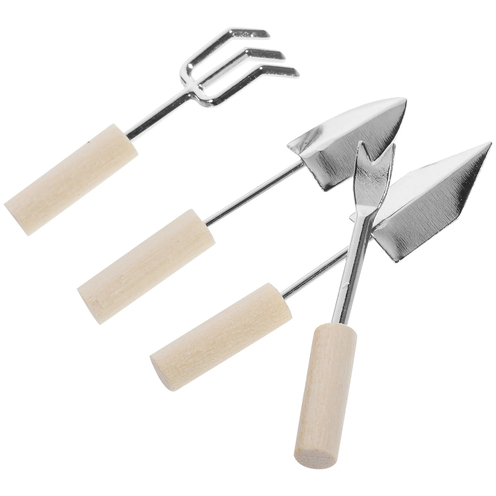 ชุดเครื่องมือทำสวนจิ๋ว 4 ชิ้น รุ่นจำลอง อุปกรณ์ตกแต่งบ้าน สำหรับผู้ที่ชื่นชอบการทำสวนและการตกแต่งบ้าน