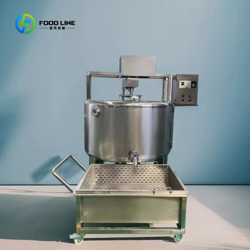 خزان تخمير الجبن 100 لتر عالي الجودة يمكن التحكم بدرجة الحرارة لإنتاج الجبن