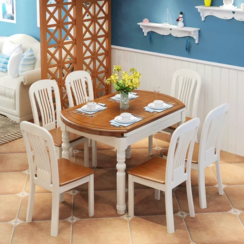 

High Wooden Dining Table Unique Floor Italian Design Center Dining Table Coffee Living Room Mesas De Comedor Home Furniture