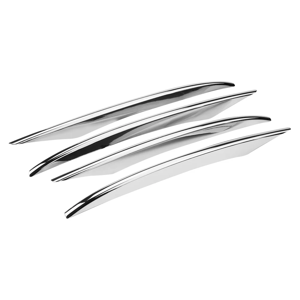 

4 Pcs Car Front Fog Lamp Cover Trim Decoration Strip for Mercedes Benz E Class W213