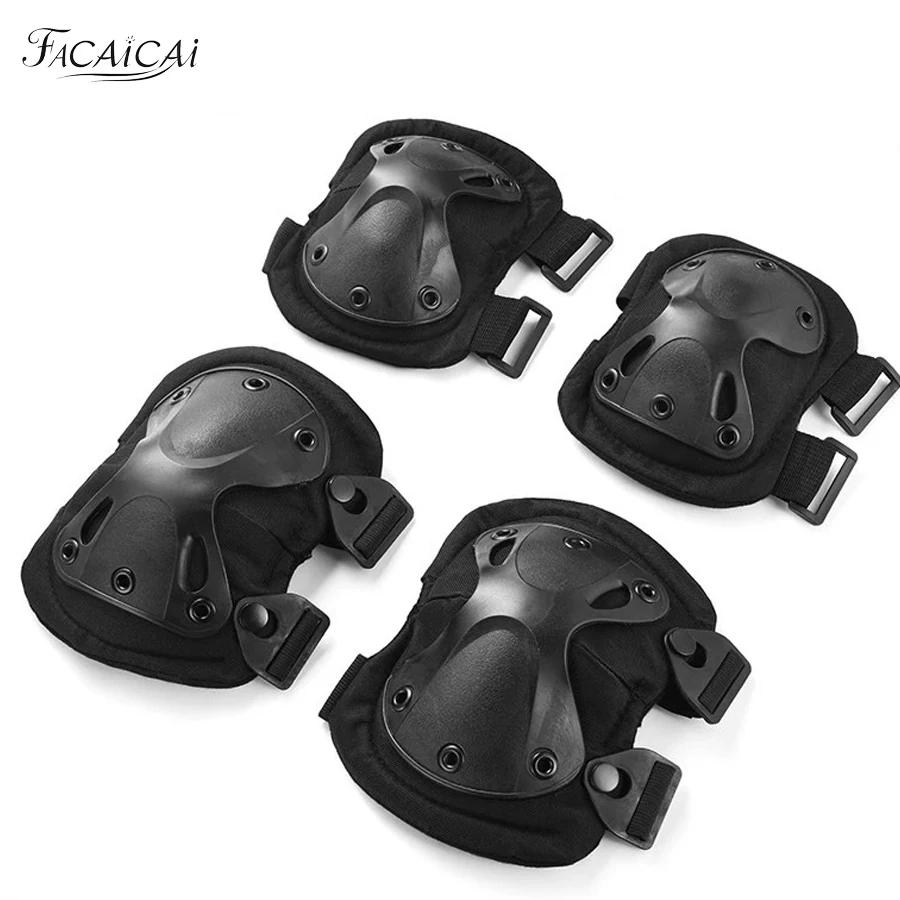 

Tactical Combat Knee,Professional Skate Protective Pad Army Combat Airsoft Outdoor Sports Safety Gear Tactical Knee&Elbow Pads