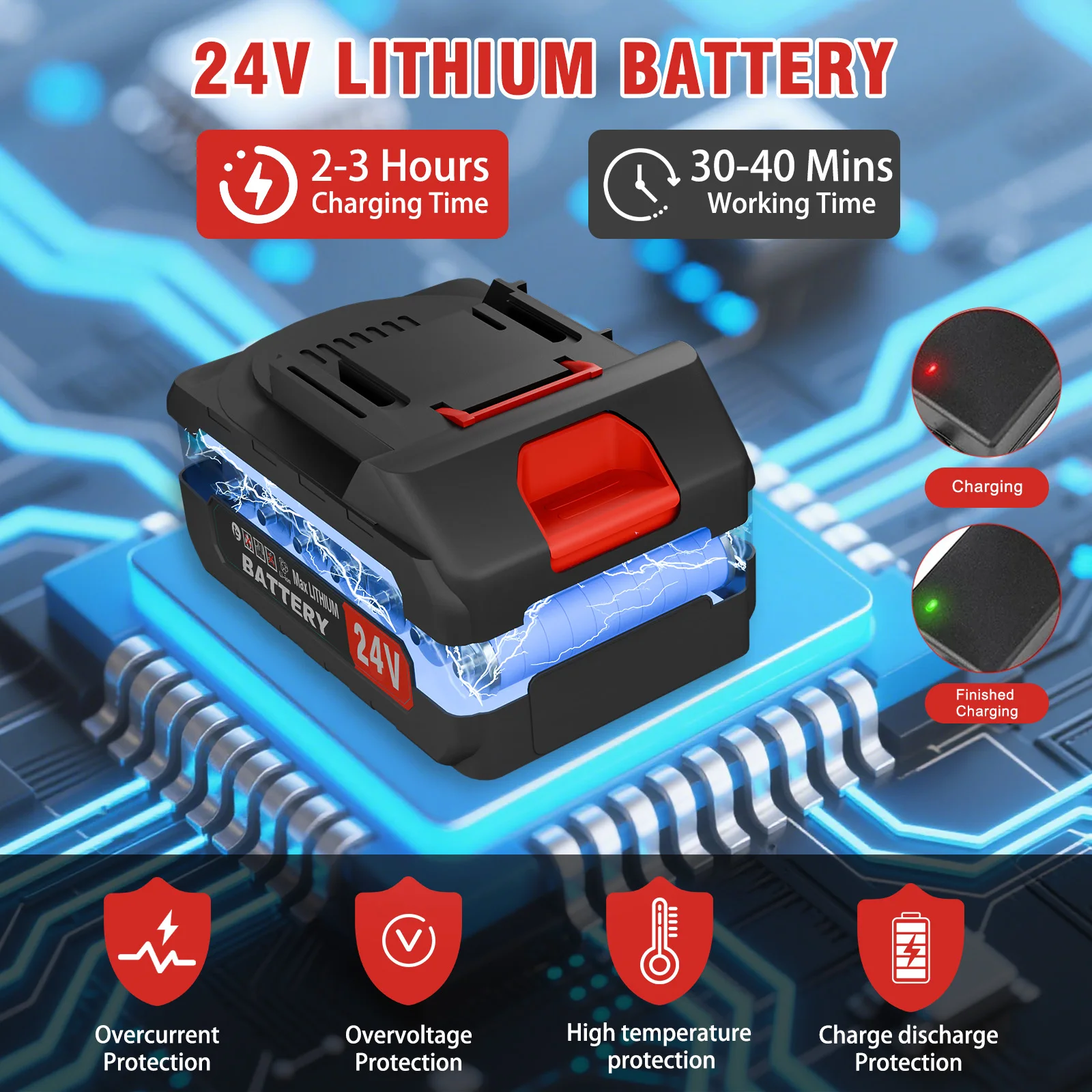 Tagliaerba a batteria Weed Wacker String Trimmer Edger Strumento Spazzola elettrica 2 x 21 3C 1300mAh Caricabatterie per prato Gard