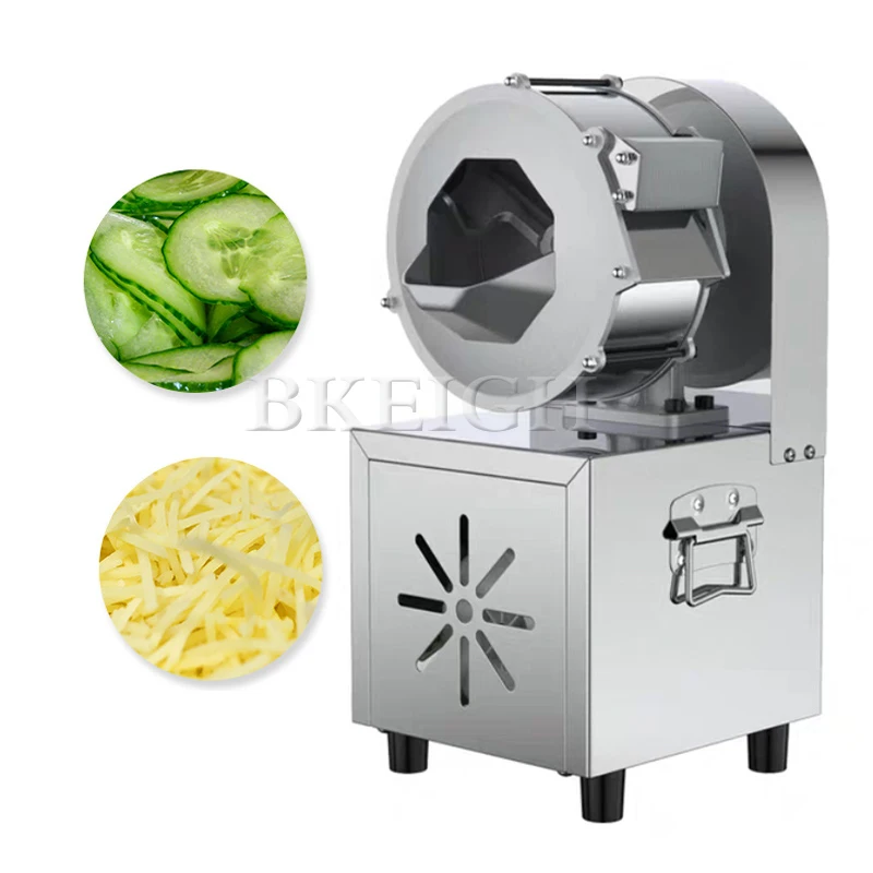 

Multifunctional Fully Automatic Vegetable Cutter, Commercial Potato And Carrot Electric Slicer