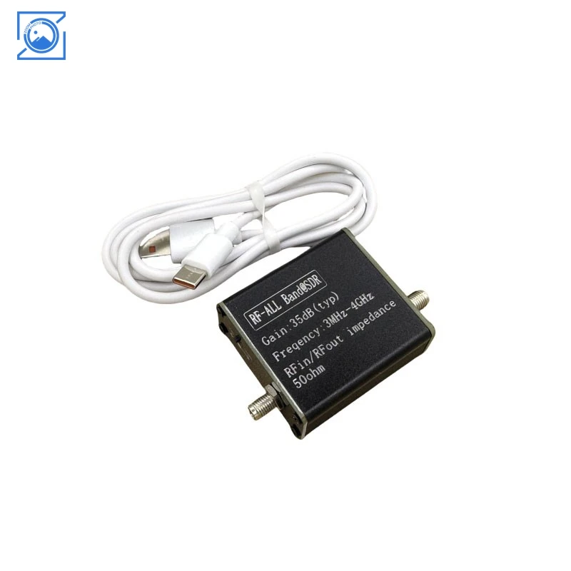 SDR 단파용 Type-C 케이블이 포함된 3MHz–4GHz 35dB LNA 증폭기 저잡음 증폭기