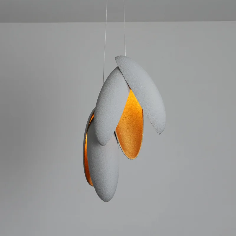 ثريا إيطالية غير منتظمة تترك أضواء غرفة الطعام الفنية الحديثة والبسيطة وقاعة العرض وغرفة المعيشة الاسكندنافية #5