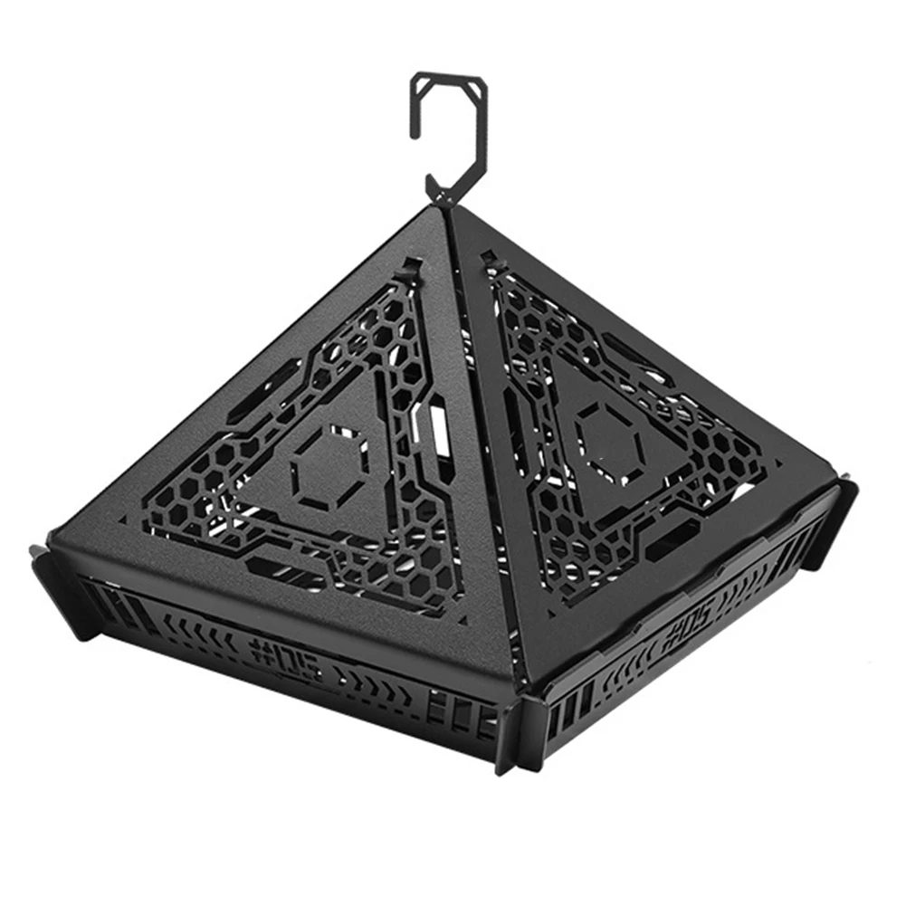 

1 шт., абажур в форме пирамиды, коробка для атмосферной лампы двойного назначения с крючком, нижний лоток, сменные аксессуары