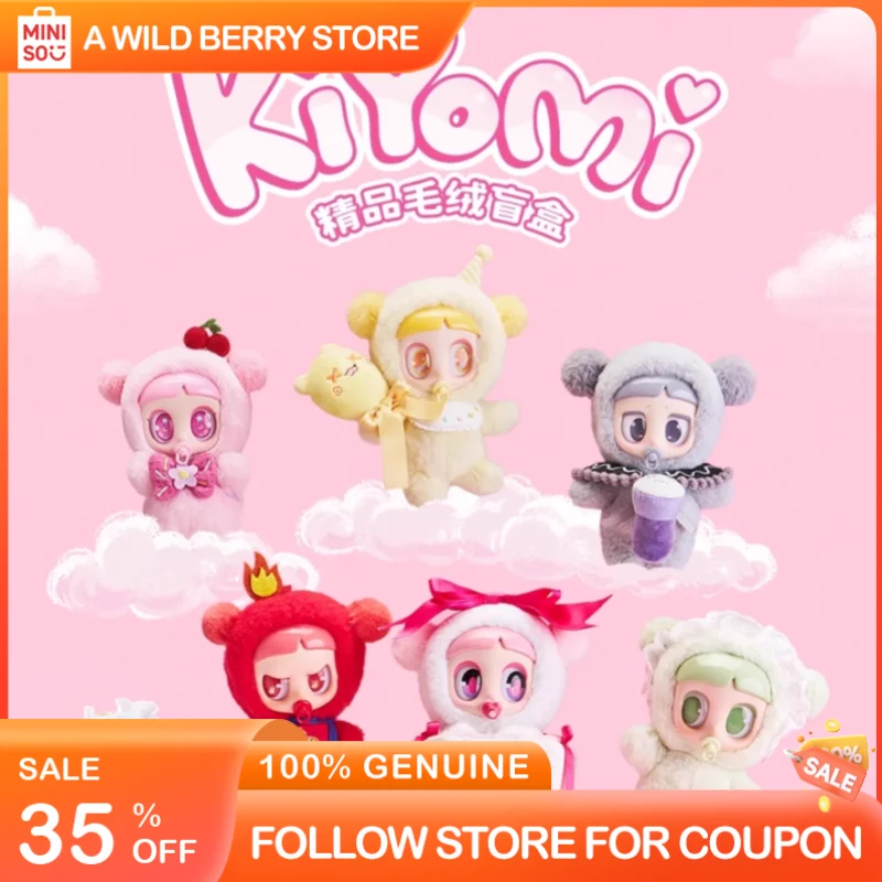 

Новая оригинальная виниловая плюшевая слепая коробка Kiyomi Mood Color Series, милая кулон, кукла Kiyomi Mystery Box, коллекция игрушек, подарок на день рождения