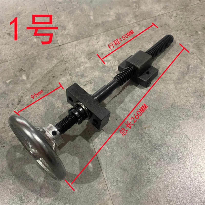 Hand Screw Nut Set Dovetail Groove Slide Table Fastening Kit Transmission Bearing Lift Trapezoidal Threaded Rod