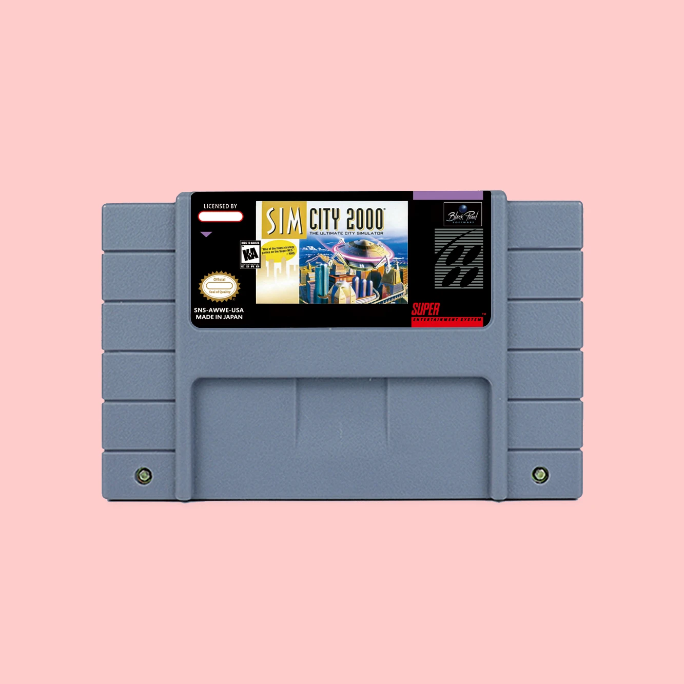 Sim City 2000 — Ultimate City Simulator RPG игровой картридж для SNES 16bit NTSC PAL США, евро, игровые консоли, подарок на день рождения
