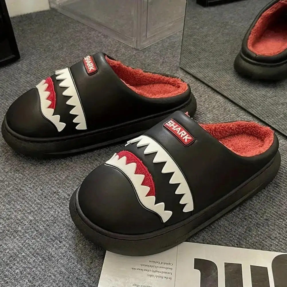 

Men's Cotton Slippers For Winter, With Added Fleece For Warmth And Extra Thickness For Indoor And Outdoor Wear, Featur