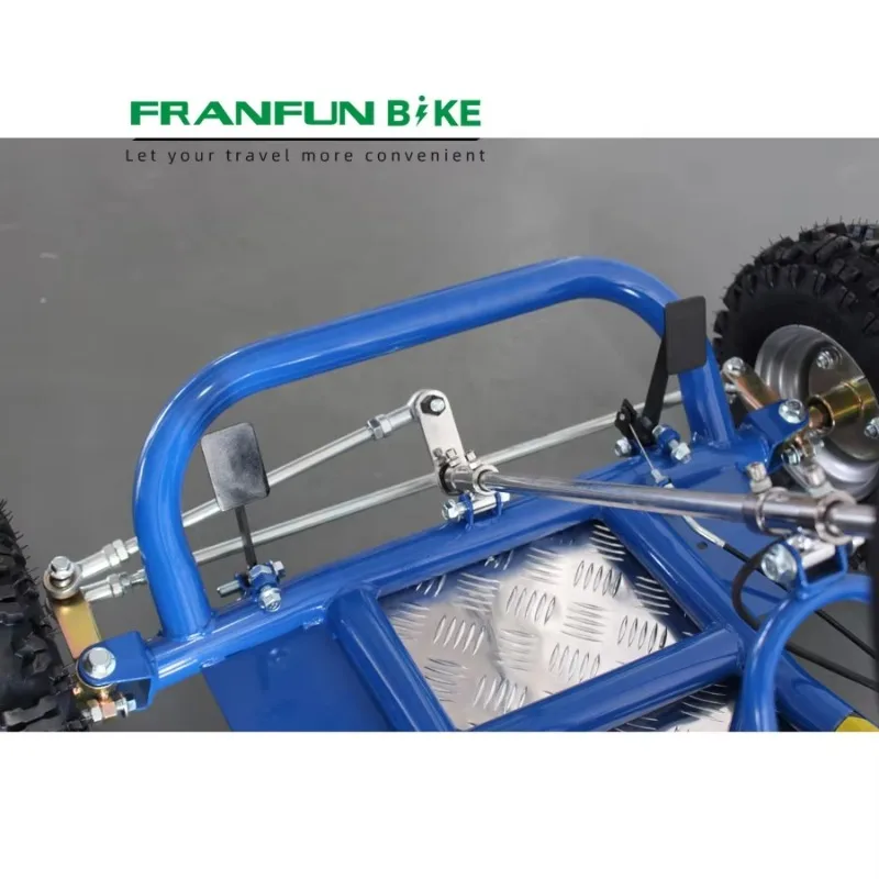 High Strength Steel Frame 196CC Go Kart Racing Go Kart Off-road 4 Wheel  Buggy Kart