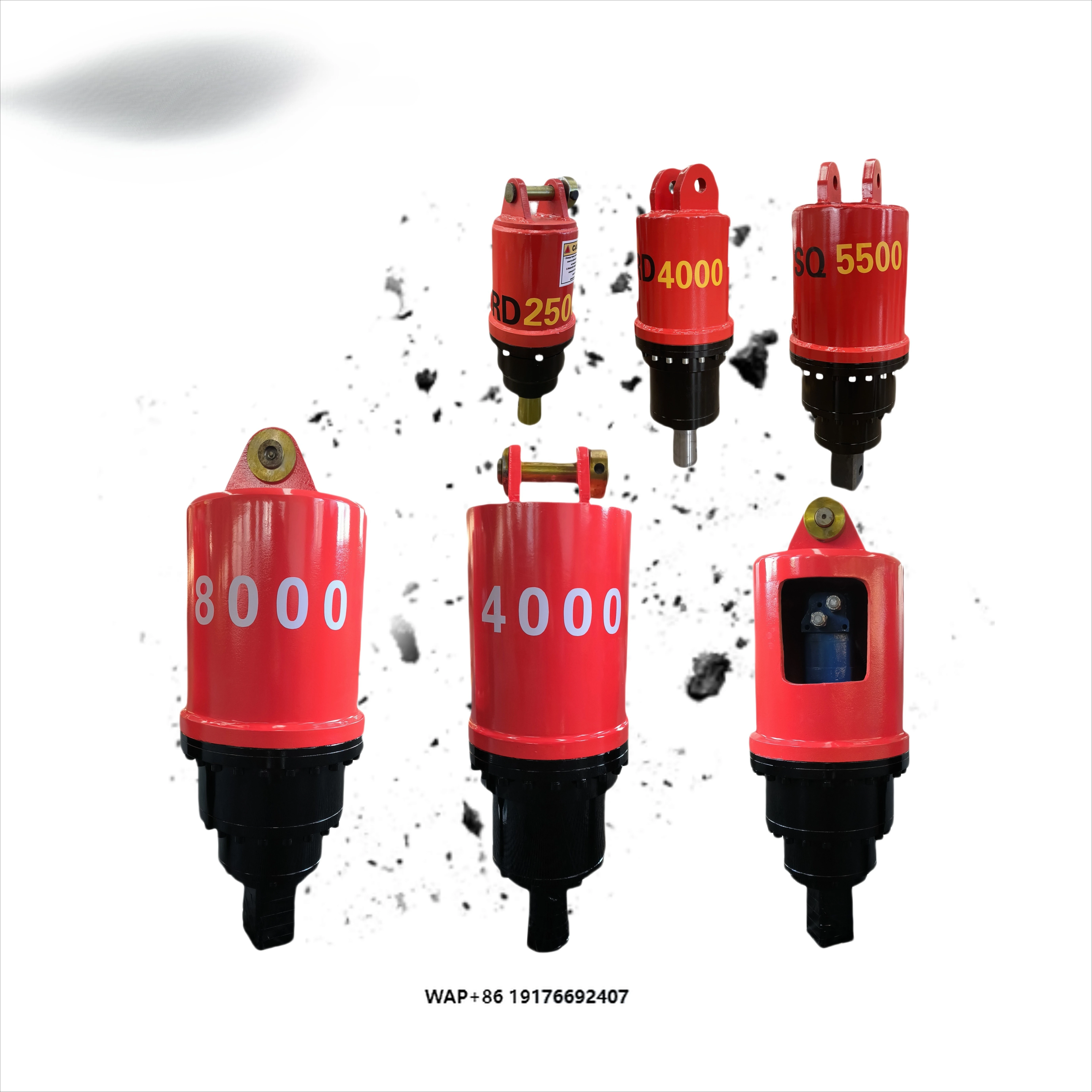 5500 Nm Auger Drive Excavator Tractor Portable Garden Tools with Core Engine Post Hole Digger Ground Drill