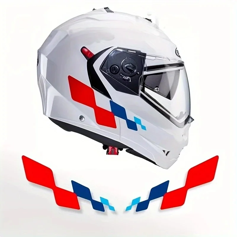 Adesivos para capacete de motocicleta, 15x7cm, adesivo para carro, acessórios de material à prova d'água, engraçados para carros, caminhões, motocicle