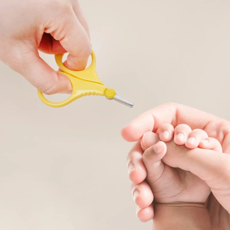 Baby Spezielle Nagelknipser Neugeborenen Schere Täglich Sicher Farbe Mini Schere Cutter Praktische Babys Kind Maniküre Säuglings Pflege Werkzeug – Detail 3