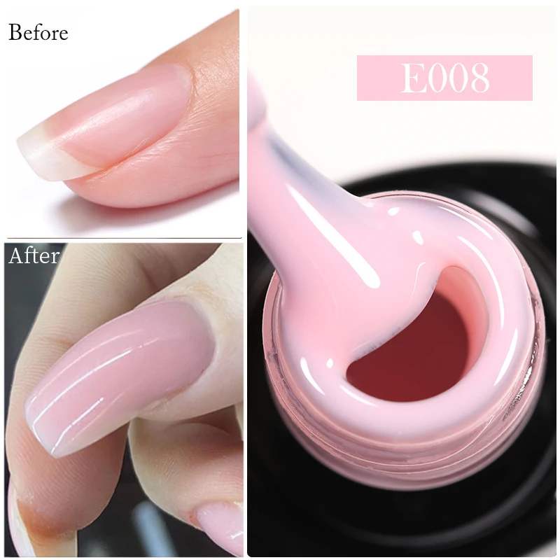 UR SUGAR 7ml Clear Nude Quickly Extension Nail Gel Polish Soak Off Construction Gel Nail Art Building UV Gel Acrylic Varnish