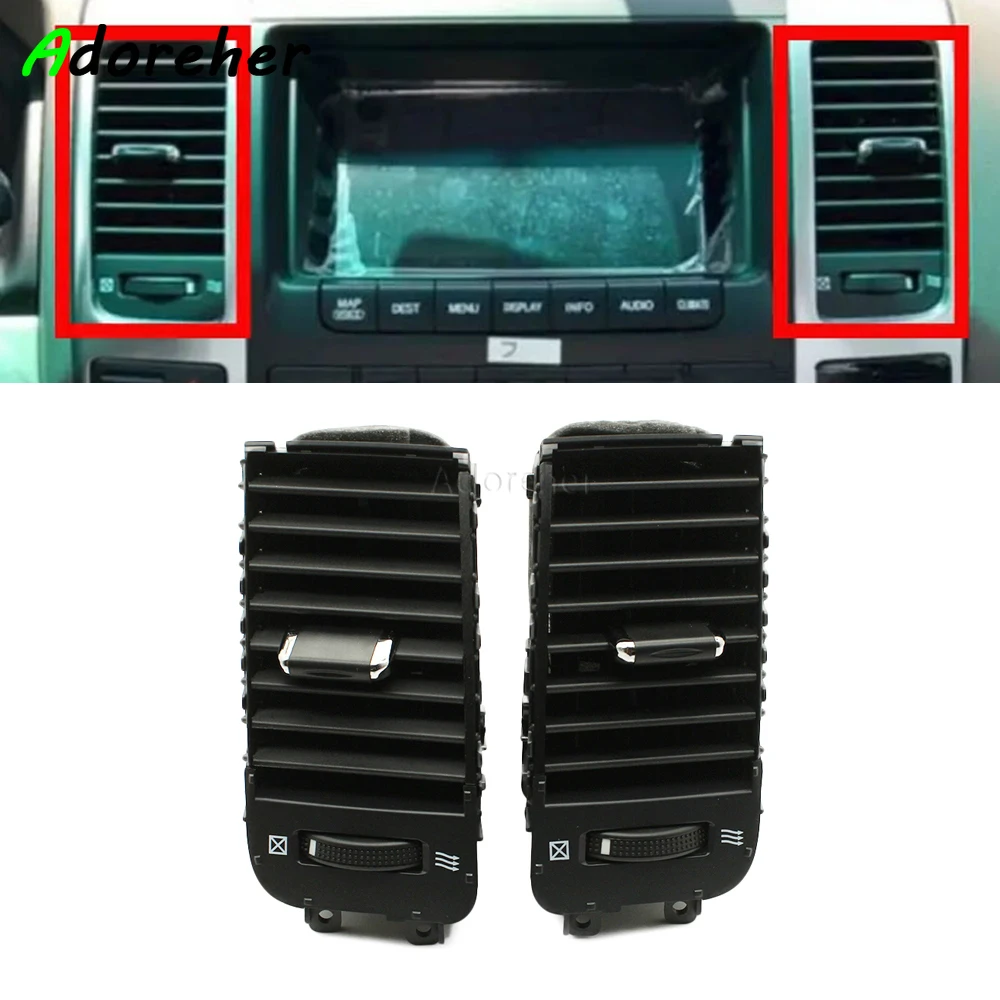 

2PCS Car Air Outlet Frame AC Vents Plate Air Conditioning Panel for TOYOTA PRADO Land Cruiser 55474-60040 55475-60040