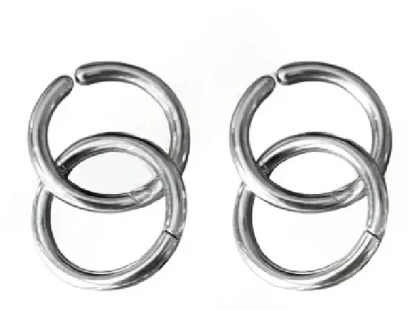 Kpop Demon Hunter Rumi Zoey Earclip Earrings Anime Women Ear Clip Ear Stud Halloween Party Props Accessory Cospaly  cool girl