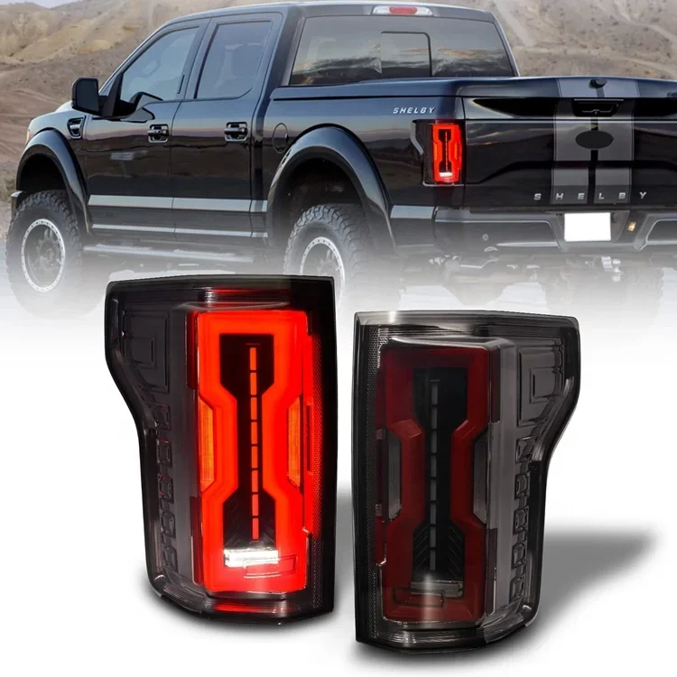 

Car LED Rear Left Right Tail Light Brake Lamp Assemb Trunk Lights Body Kit For F150 F-150 For Raptor 2015 2019 2020