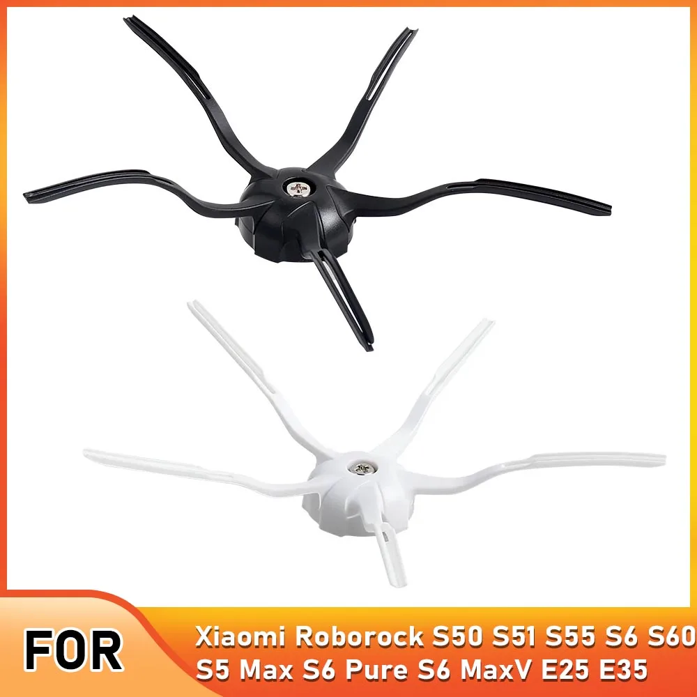 Side Brush Accessorie Spare Parts For Xiaomi Roborock E25 E35 S50 S51 S55 S6 S60 S5 Max S6 Pure S6 MaxV Robot Vacuum Cleaner