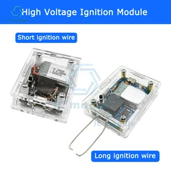 DC3-5V modulo di accensione ad alta tensione accendino elettronico ricaricabile kit fai da te accendisigari ad arco parti elettroniche