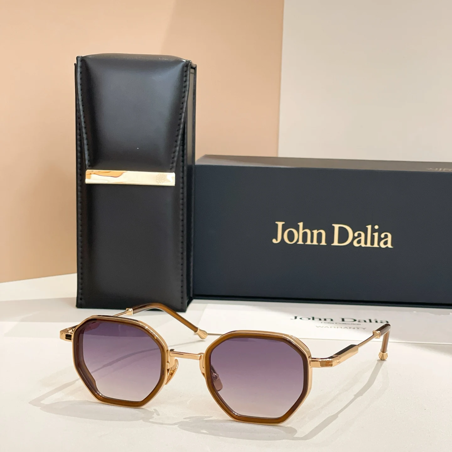 Vierkante Designer Voor JOHN DALIA JD Harrison Zonnebril Mannen Vrouwen UV400 Hoge Kwaliteit Street Fashion Klassieke Brillen Met Doos