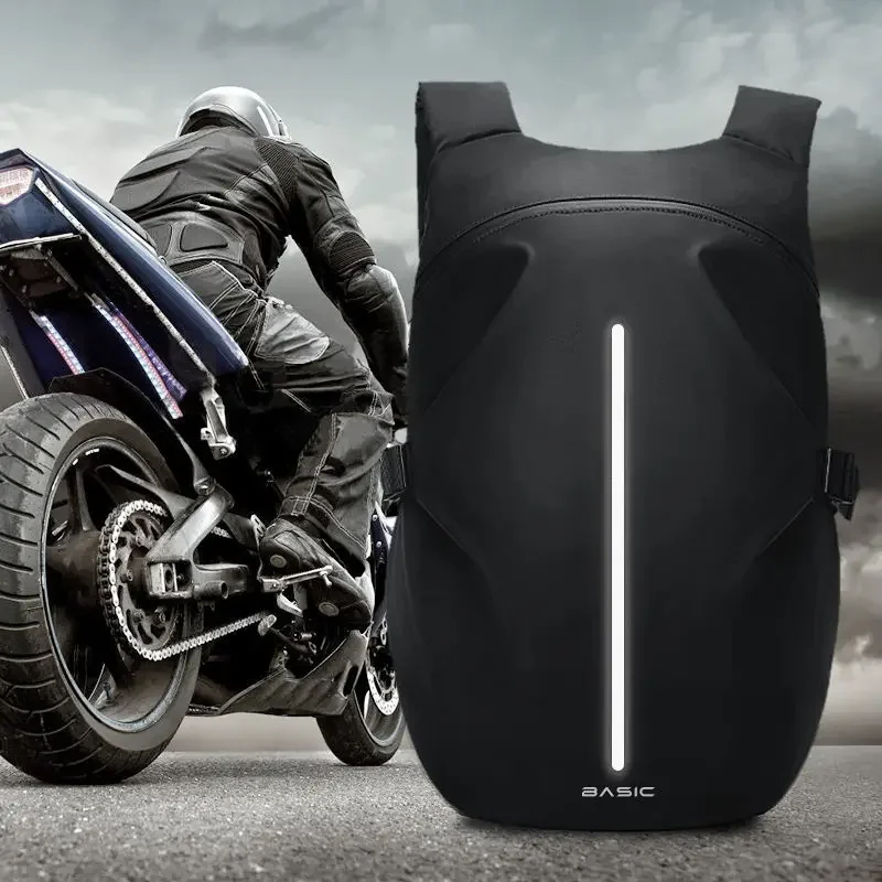 Mochila impermeável para motociclismo, saco de capacete completo, saco feminino de viagem, impermeável