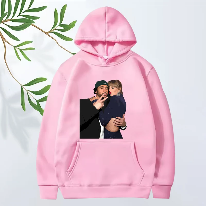 Bad Bunny classic graphics hoodie 2025 new men women love vintage cool Long sleeve Sweatshirt with print oversized hoodie unisex