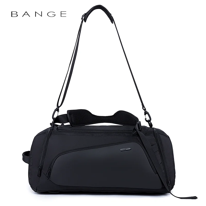 Bange Gym bag for Men Suitcase  Backpack Large Capacity Waterproof Anti-stain Men Duffle Bag Travel Hand Luggage Bags