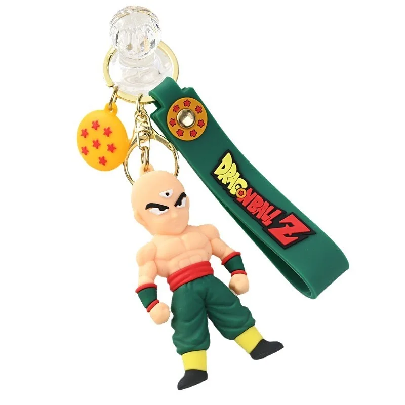 

Japanese anime Dragon Ball Goku Gohan Kawaii cartoon shaped keychain Anime peripherals Small gift