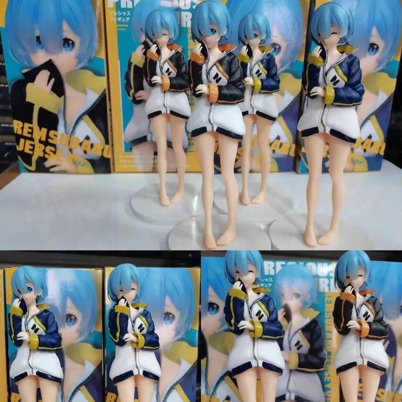 Nueva figura Rem de Re:Zero - Empezando de cero en otro mundo, figura coleccionable de PVC para fanáticos del anime, decoración de escritorio, juguete.