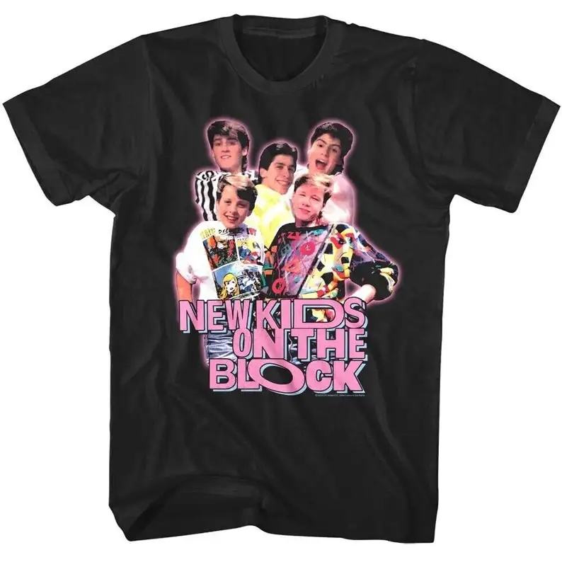 New Kids On The Block T-Shirt Fresh Faced Debut Album Tees