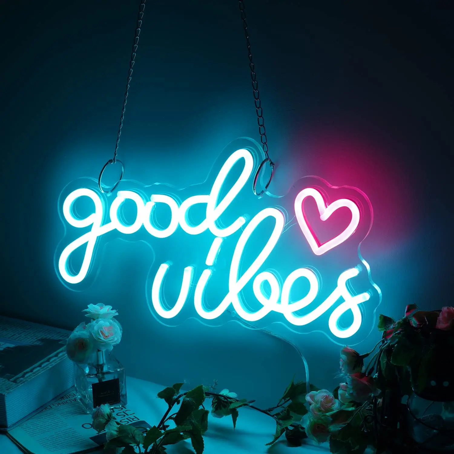 

Custom Neon Signs for Wall Decor LED Lights for Bedroom Wedding Birthday Party Personalized Customizable Neon Light