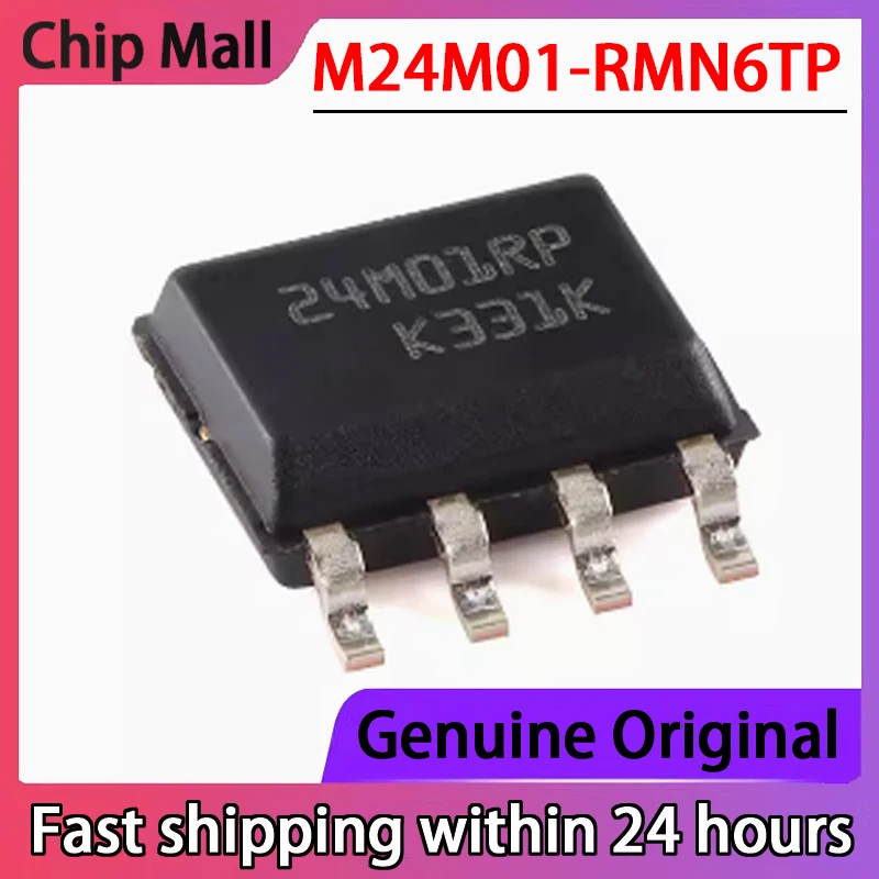 5PCS New Original M24M01-RMN6TP 24M01RP SOP-8 Memory 1Mbit Serial I2C Bus EEPROM Chip in Stock