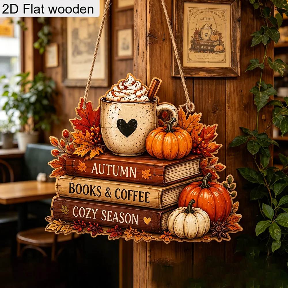 Woodworking Book - Panneau suspendu en bois « Livres