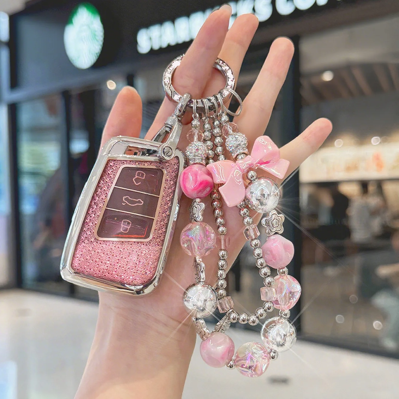 

New Fashion for VW Volkswagen Passat B8 Tiguan Magotan Golf for Skoda Kodiaq Superb A7 R Remote Smart Car Key Case Cover Fob Bag