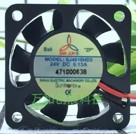 جديد وحدة المعالجة المركزية مروحة ل SJ4010HD2 4010 24 فولت 0.13A 4 سنتيمتر مروحة تبريد الكرة الصامتة 40x40x10 مللي متر