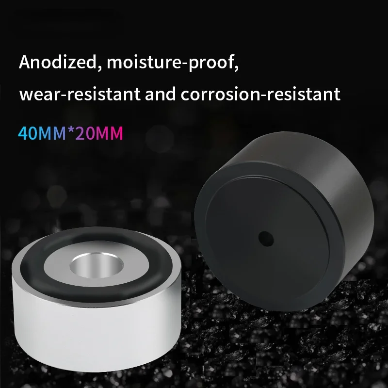 HiFi AMP المتكلم الألومنيوم عزل قدم الوسادة استخدام ل القرص الدوار DAC ستيريو مكبرات الصوت مكبر للصوت قدم منصات 40x20mm