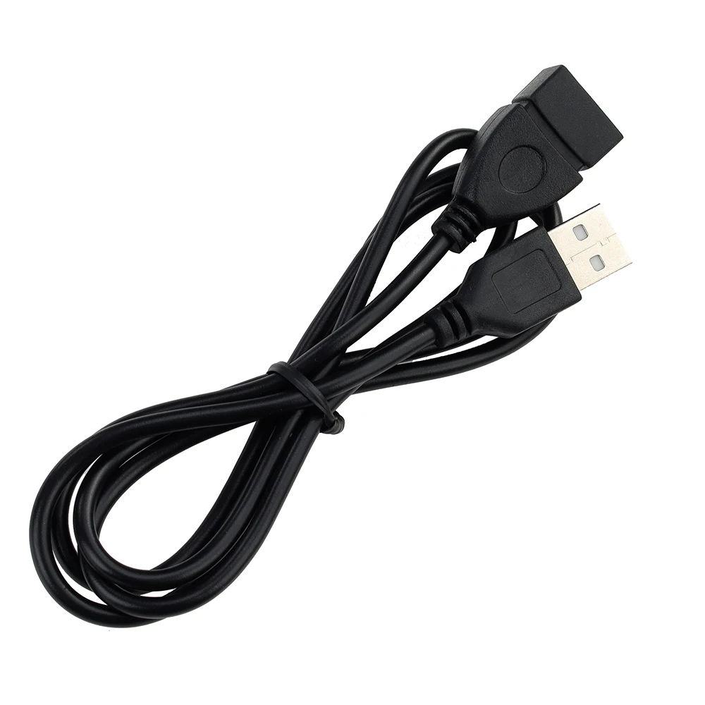 300pcs 1m USB 2.0 Extension Cable Male to Female Data Charge Cord Wire For Mouse Keyboard Computer PC