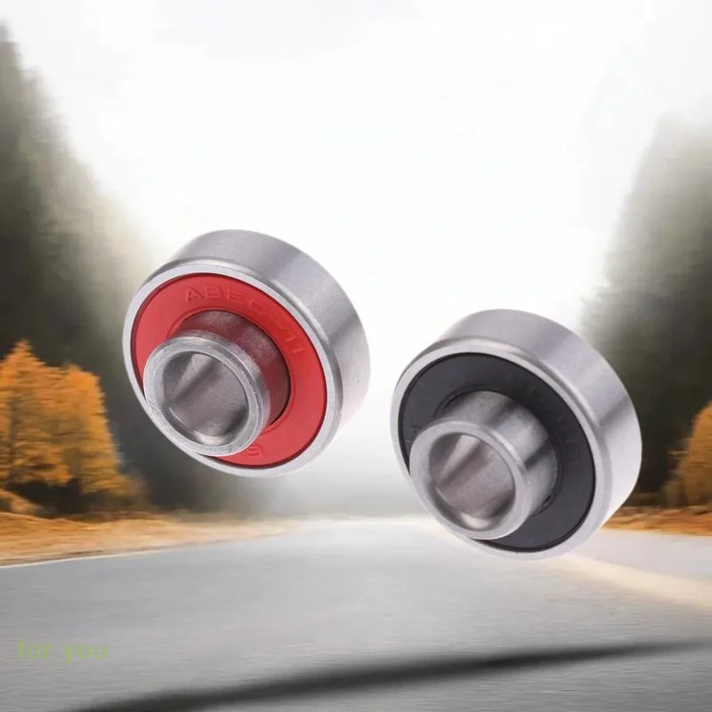 

4/8 шт. 608-2RS длинные встроенные подшипники, бесшумная, высокоскоростная, идеально подходит для использования на доске для серфинга и ховерборде