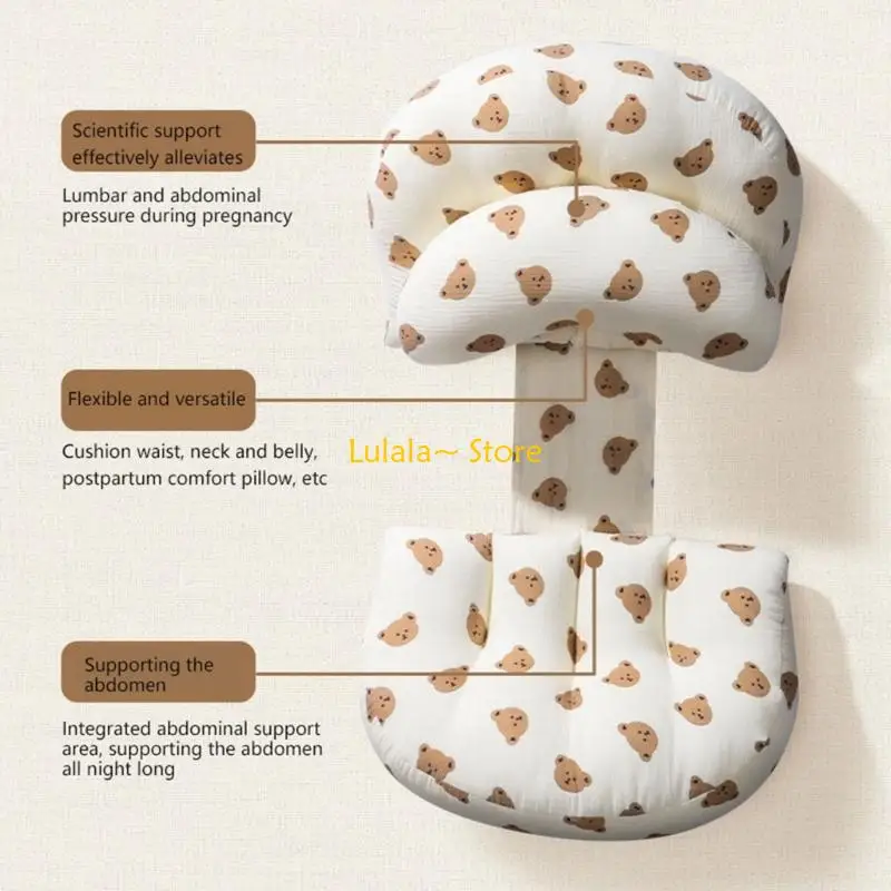 y4qa-travesseiro-maternidade-apoio-suave-confortavel-almofadas-dormir-suporte-lombar-padrao-urso-designs-para