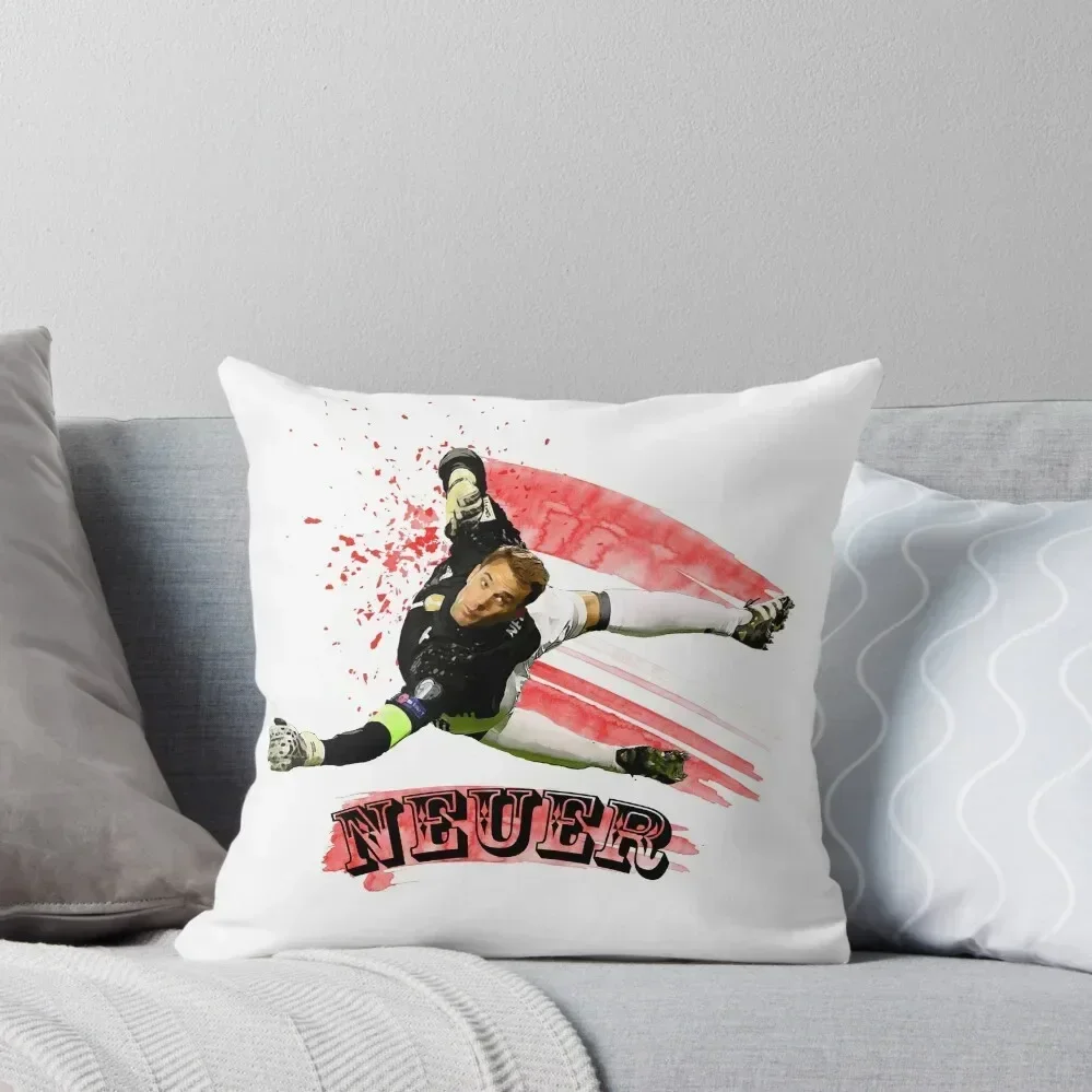 

Manuel Neuer Throw Pillow Luxury Pillow Cover Cushions For Children New year pillow