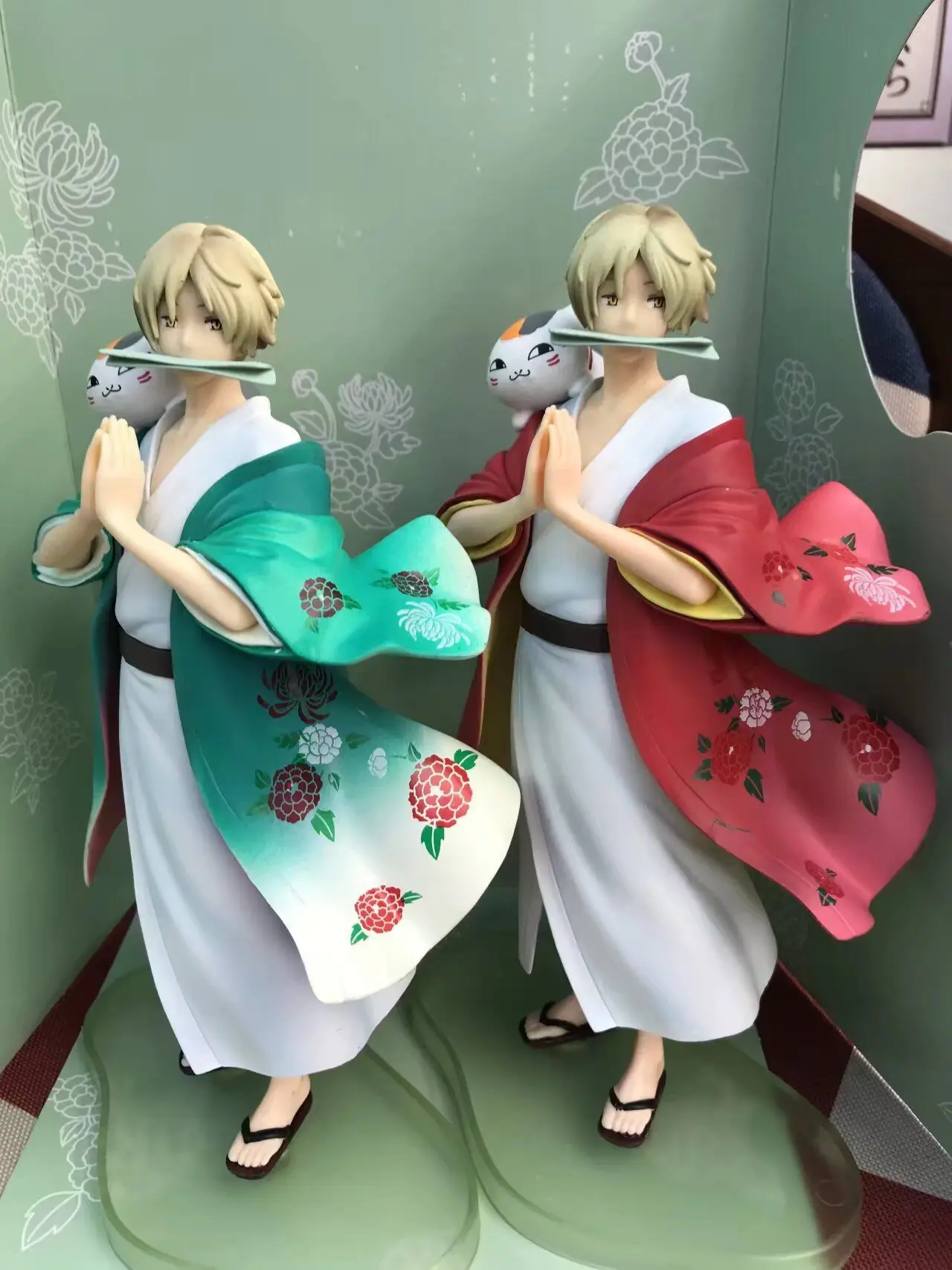 Anime Book of Friends Natsume Yuujinchou with Nyanko Sensei Takashi Natsume PVC Action Figure Collection Model Toys Brinquedos