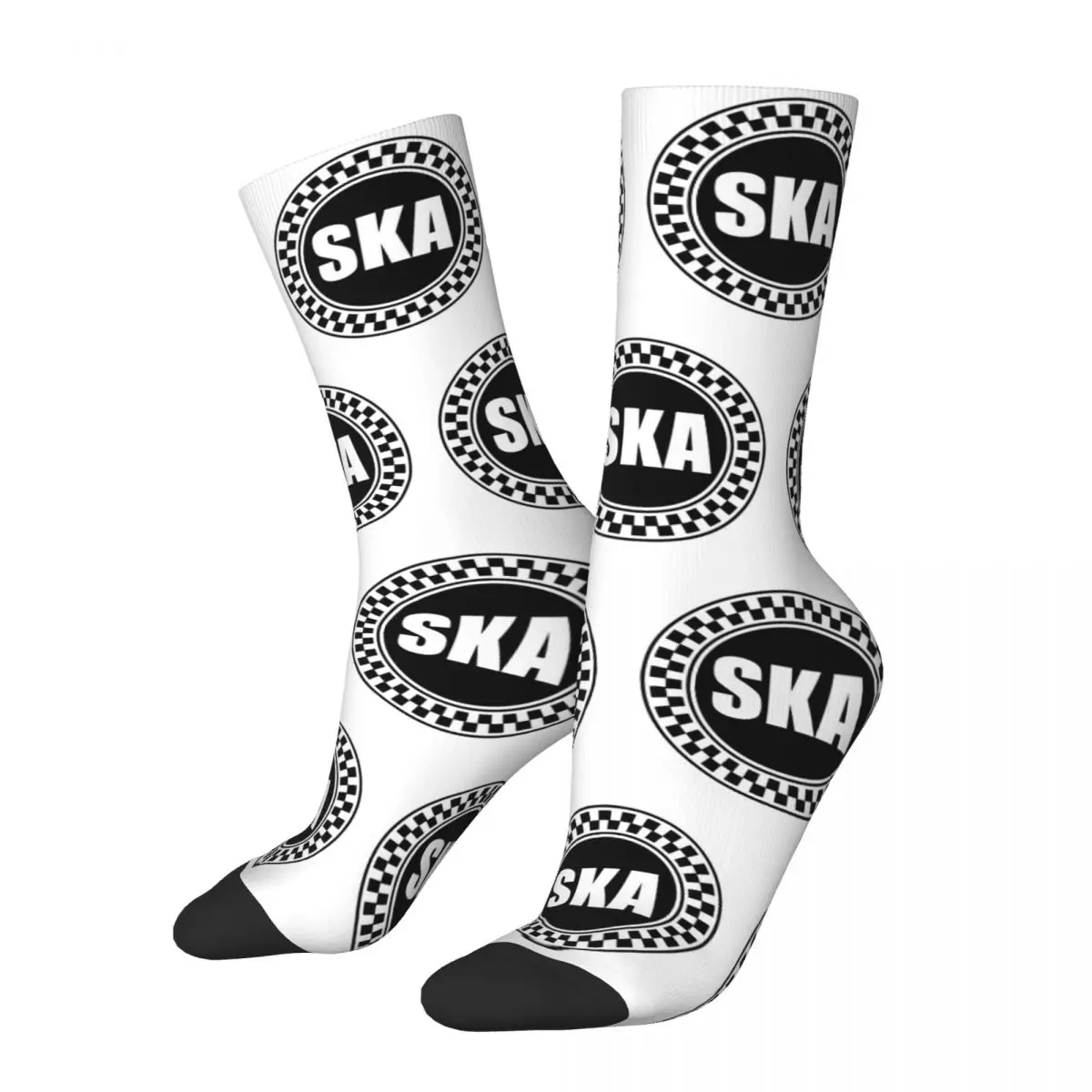 

2 Tone Music SKA-rock SKA Logo Gift Dress Socks Accessories for Men Cozy Crew Socks