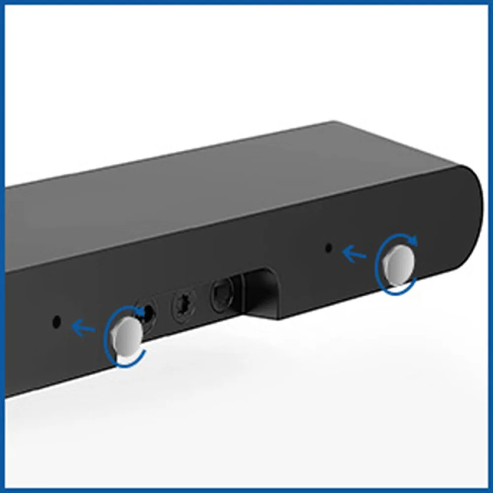 ​ لسماعات Sonos Ray Echo Bar من الفولاذ الكربوني المعدني على الحائط ملحقات الصوت