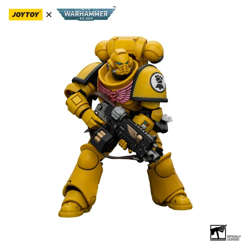 JOYTOY Warhammer 40K Imperial Fists Intercessors 1/18 Action Figure 12cm GK Anime Figurine Game Statue Model Collection Toy Gift